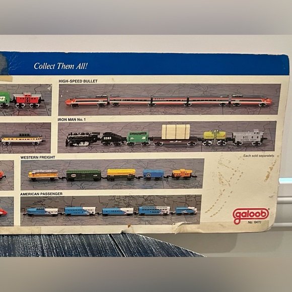 Vintage Micro Machines High Speed Bullet Train Set - Picture 5 of 7